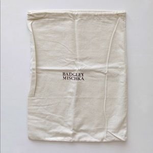 BADGLEY MISCHKA New Shoe Dust Bag